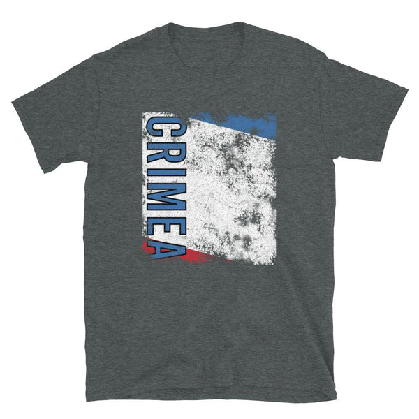 Crimea Flag Distressed T-Shirt