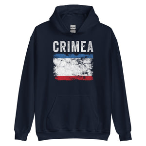 Crimea Flag Distressed - Tatar Flag Hoodie