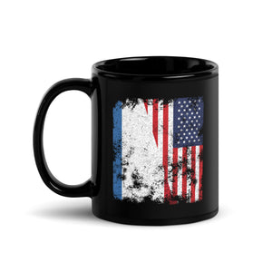 Crimea USA Flag - Half American Mug