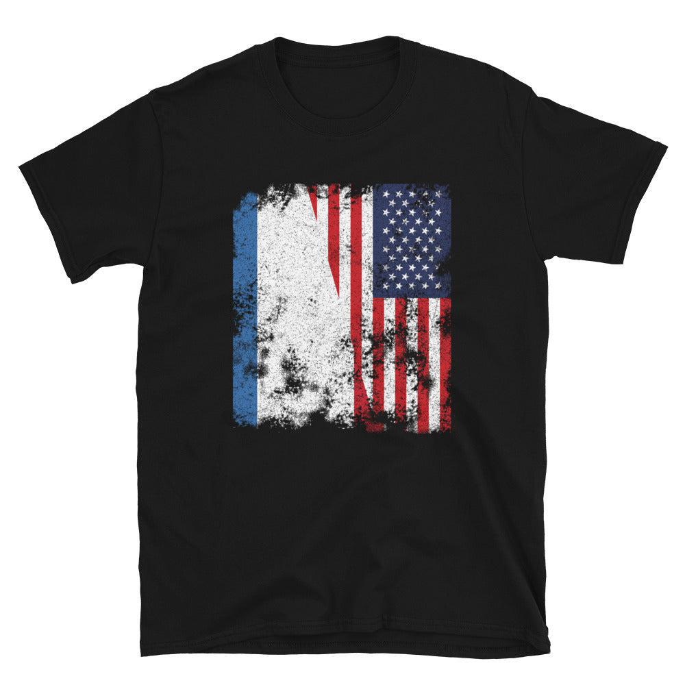 Crimea USA Flag - Half American T-Shirt