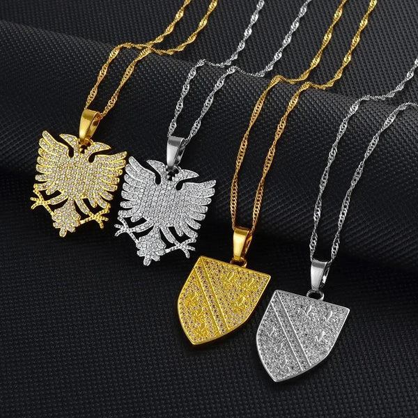 Croatia, Albania, Serbia, Bosnia Pendant Necklace Collection