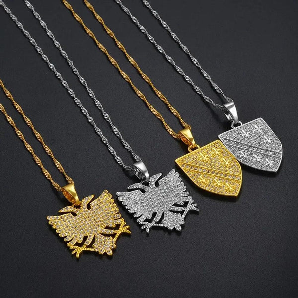 Croatia, Albania, Serbia, Bosnia Pendant Necklace Collection