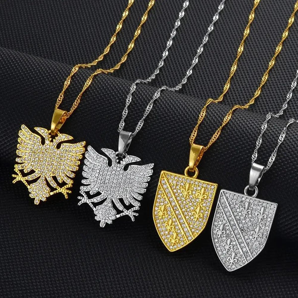 Croatia, Albania, Serbia, Bosnia Pendant Necklace Collection