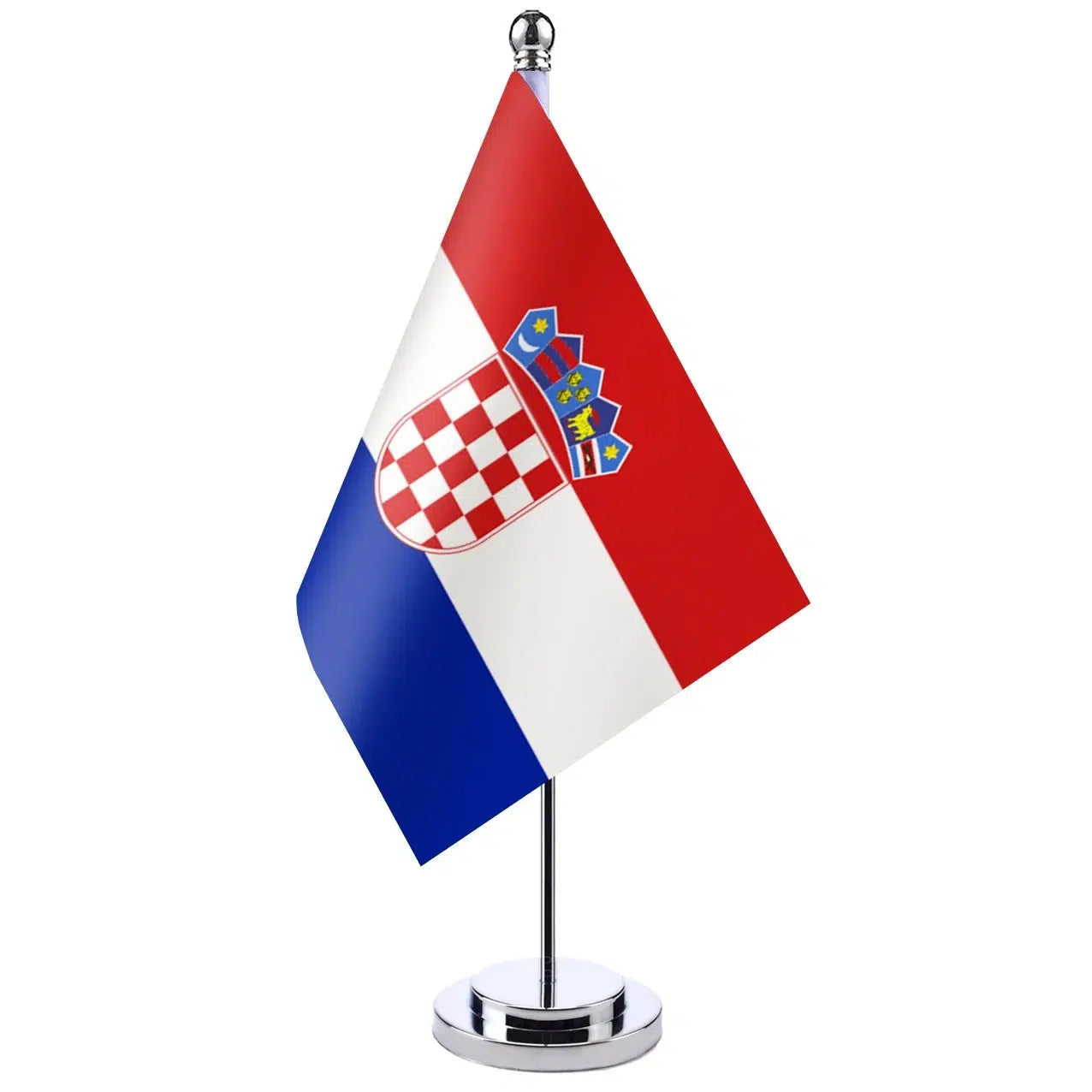 Croatia Desk Flag - Small Office Table Flag