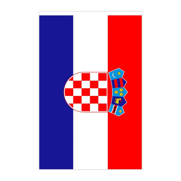 Croatia Flag Bunting Banner - 20Pcs