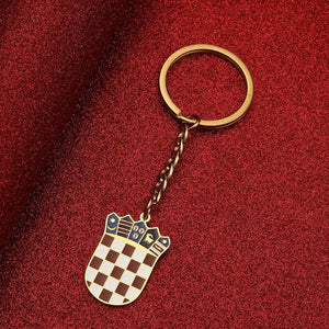 Croatia Flag Keychain