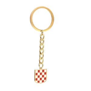 Croatia Flag Keychain