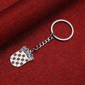Croatia Flag Keychain