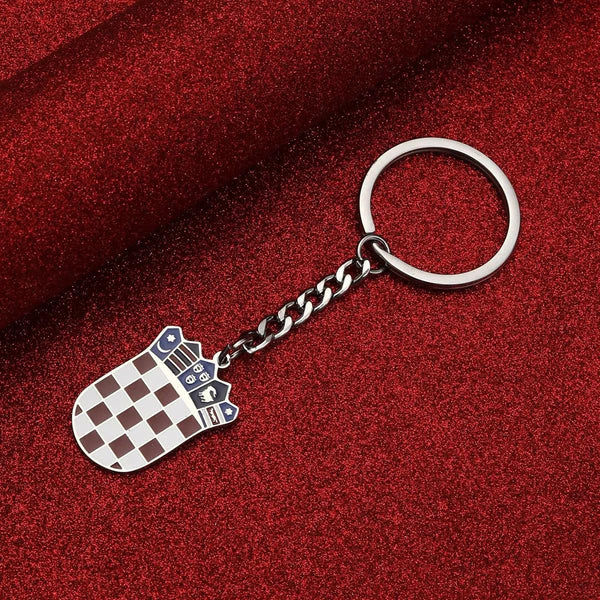 Croatia Flag Keychain