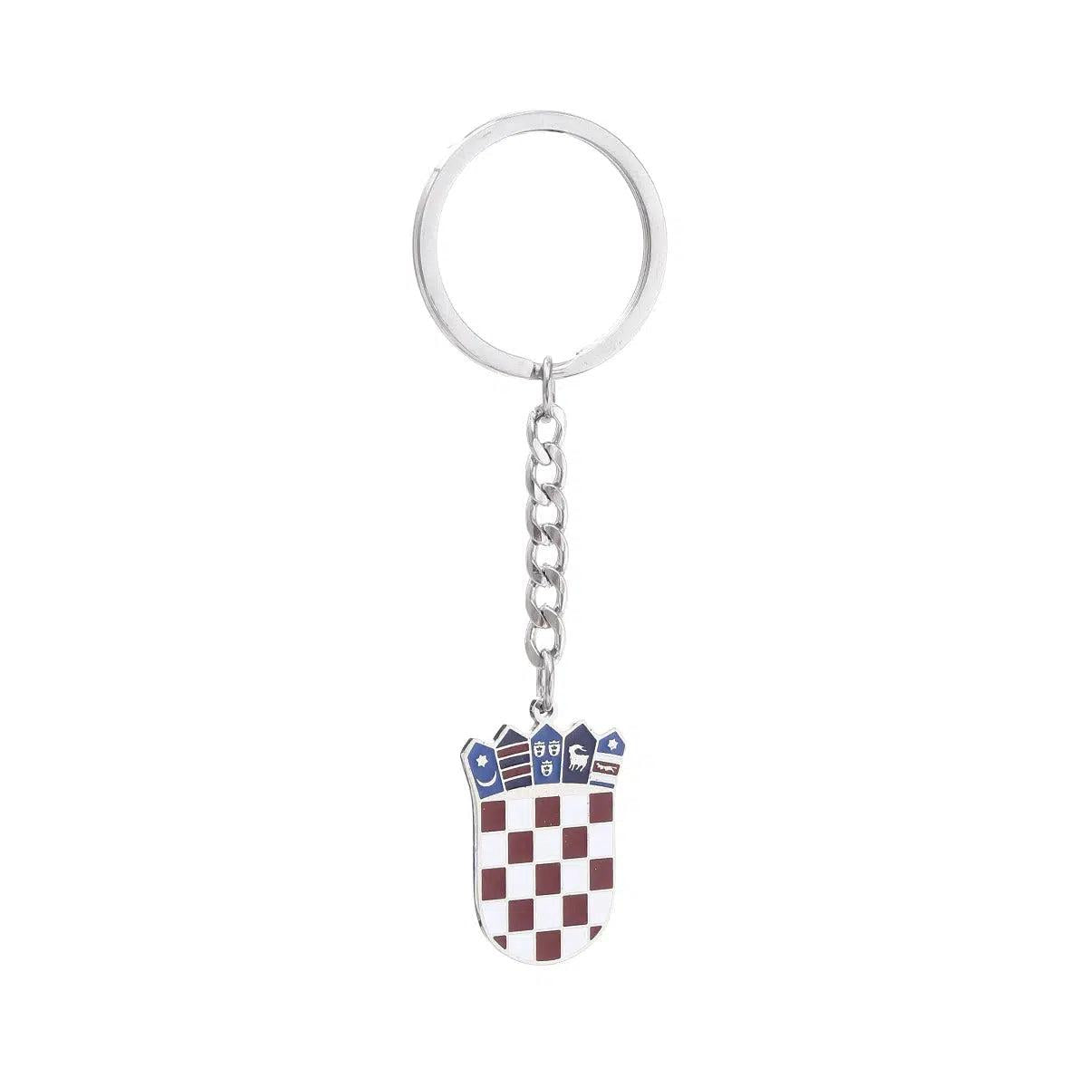 Croatia Flag Keychain