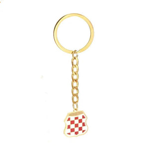 Croatia Flag Keychain