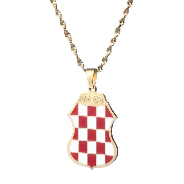 Croatia Flag Necklace Collection