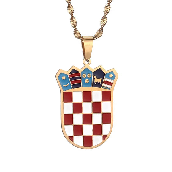 Croatia Flag Necklace Collection