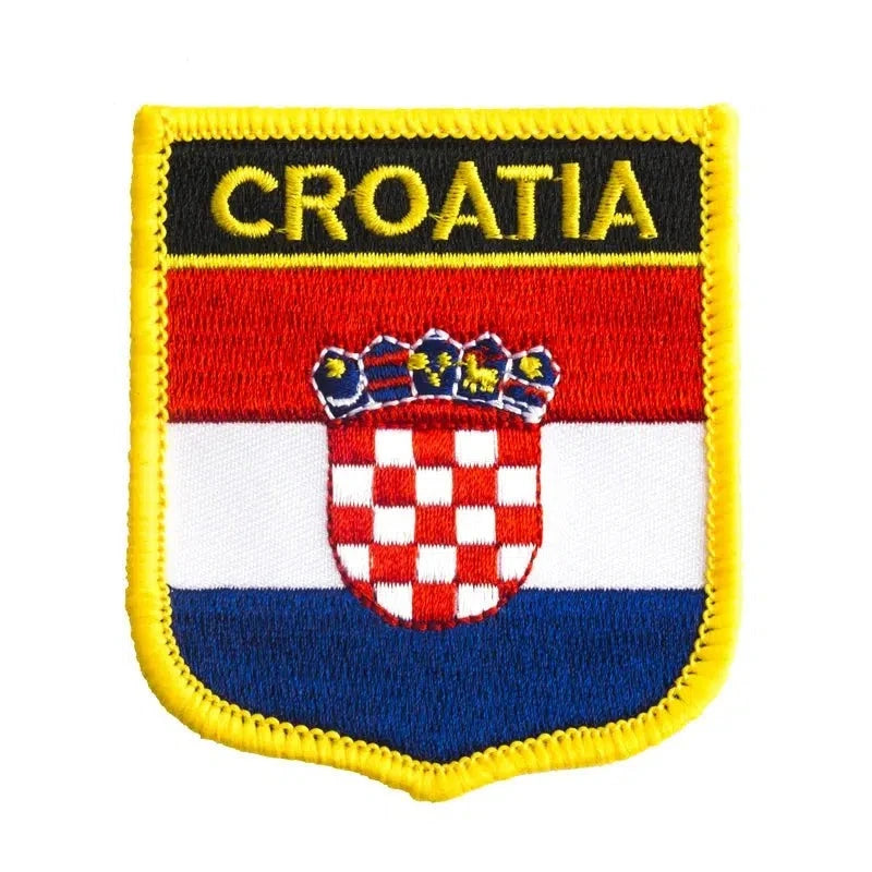 Croatia Flag Patch - Sew On/Iron On Patch