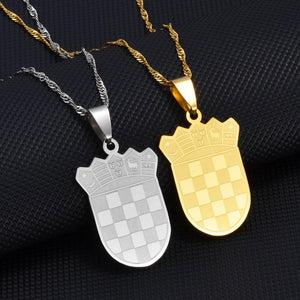 Croatia Pendant Necklace