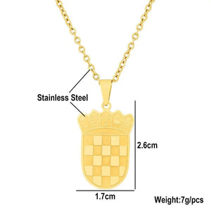 Croatia Pendant Necklace