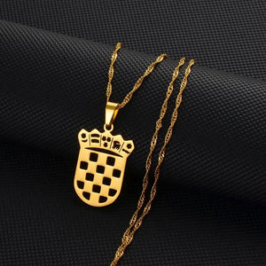 Croatia Pendant Necklace