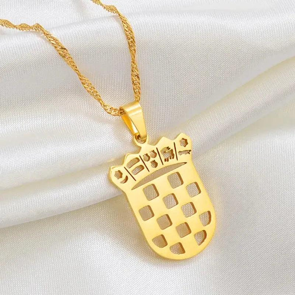 Croatia Pendant Necklace