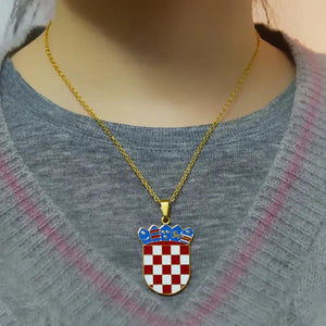 Croatia Pendant Necklace