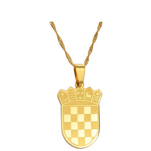 Croatia Pendant Necklace