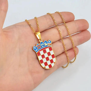 Croatia Pendant Necklace