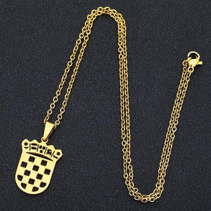 Croatia Pendant Necklace