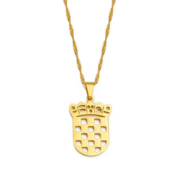 Croatia Pendant Necklace