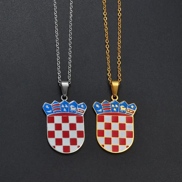 Croatia Pendant Necklace