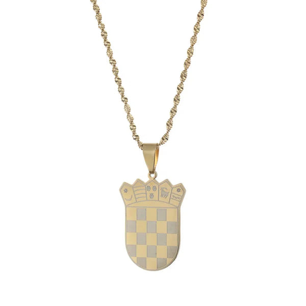 Croatia Pendant Necklace