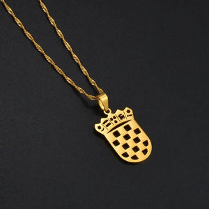 Croatia Pendant Necklace