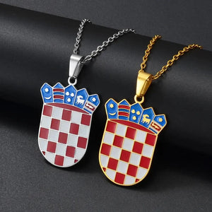Croatia Pendant Necklace