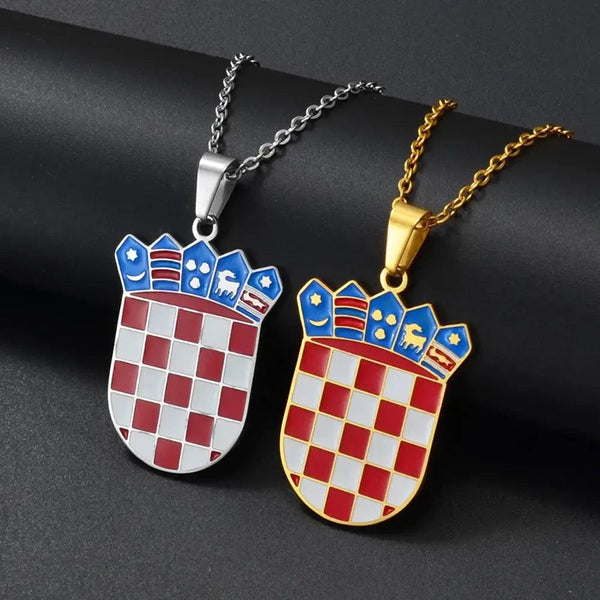 Croatia Pendant Necklace