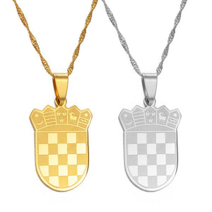 Croatia Pendant Necklace