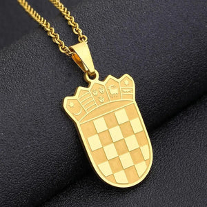 Croatia Pendant Necklace