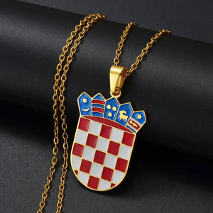 Croatia Pendant Necklace