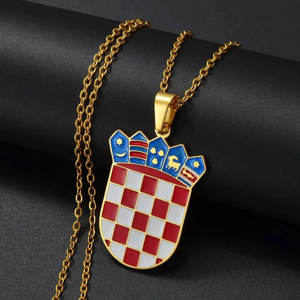 Croatia Pendant Necklace