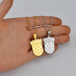 Croatia Pendant Necklace