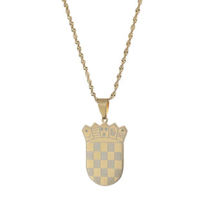 Croatia Pendant Necklace