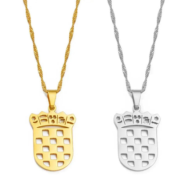 Croatia Pendant Necklace