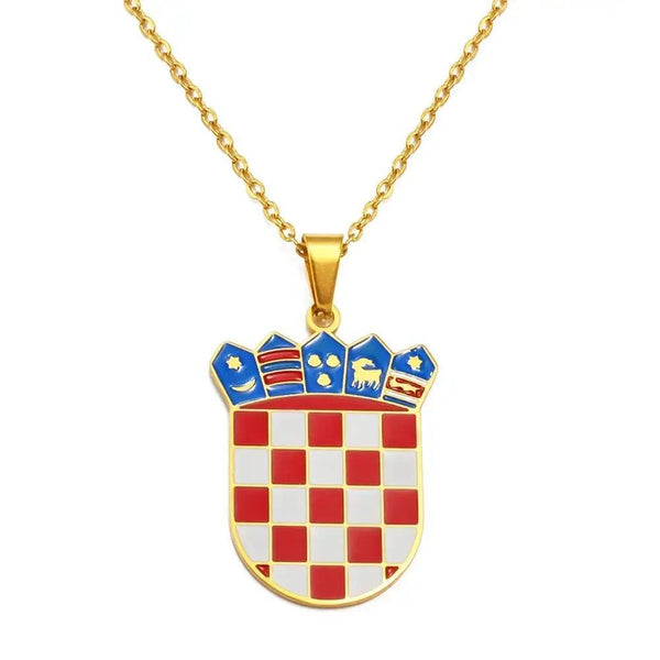 Croatia Pendant Necklace