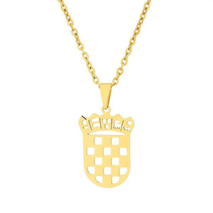 Croatia Pendant Necklace