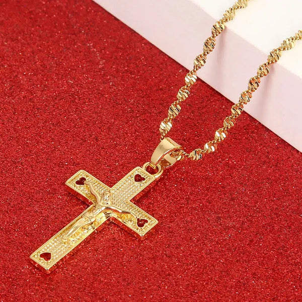 Crucifix Pendant Necklace