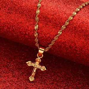 Crucifix Pendant Necklace