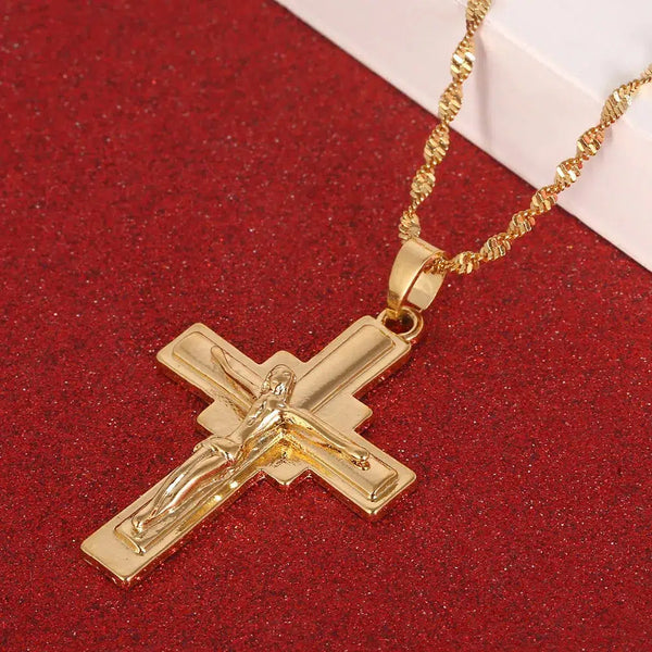 Crucifix Pendant Necklace