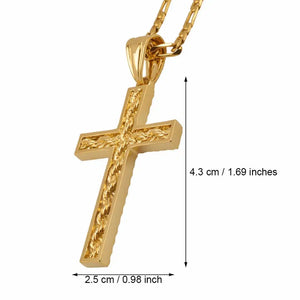 Crucifix Pendant Necklace