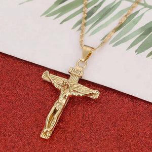 Crucifix Pendant Necklace