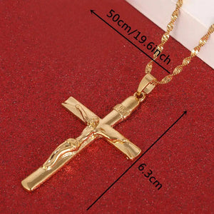 Crucifix Pendant Necklace