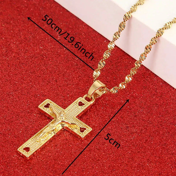 Crucifix Pendant Necklace