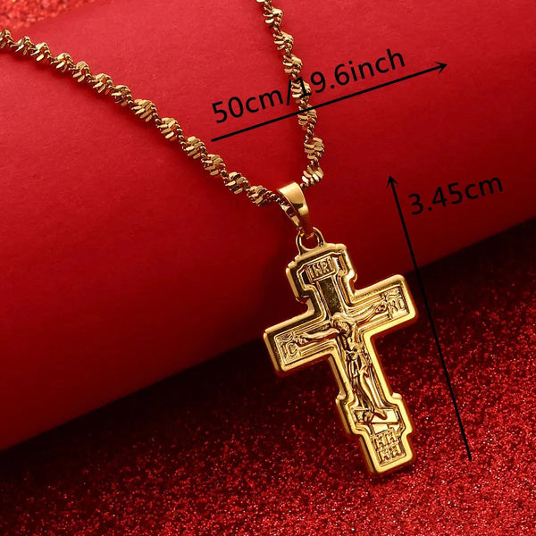 Crucifix Pendant Necklace