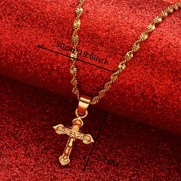 Crucifix Pendant Necklace